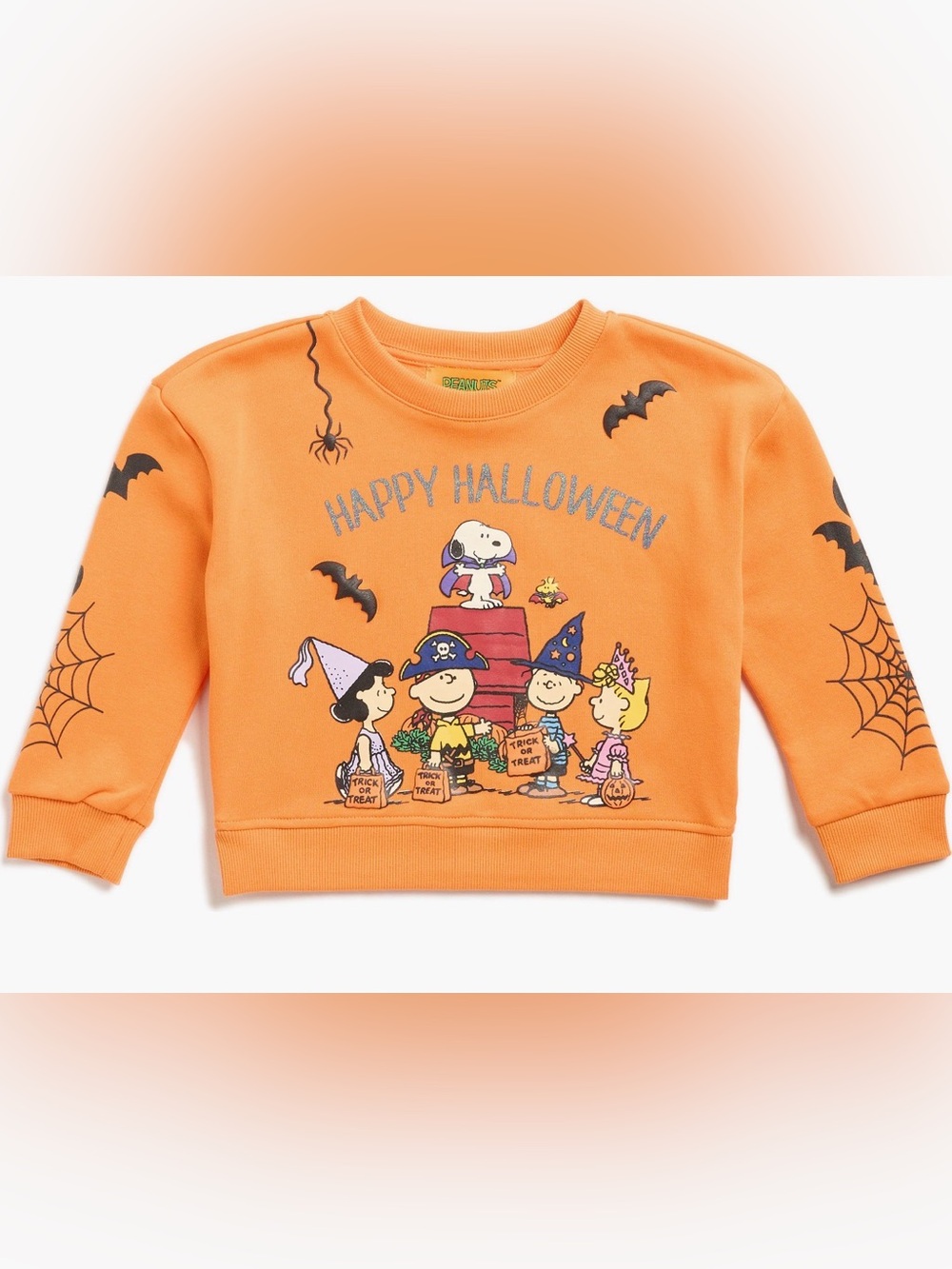 🎃Halloween Sweatshirt by Peanuts. Size 6